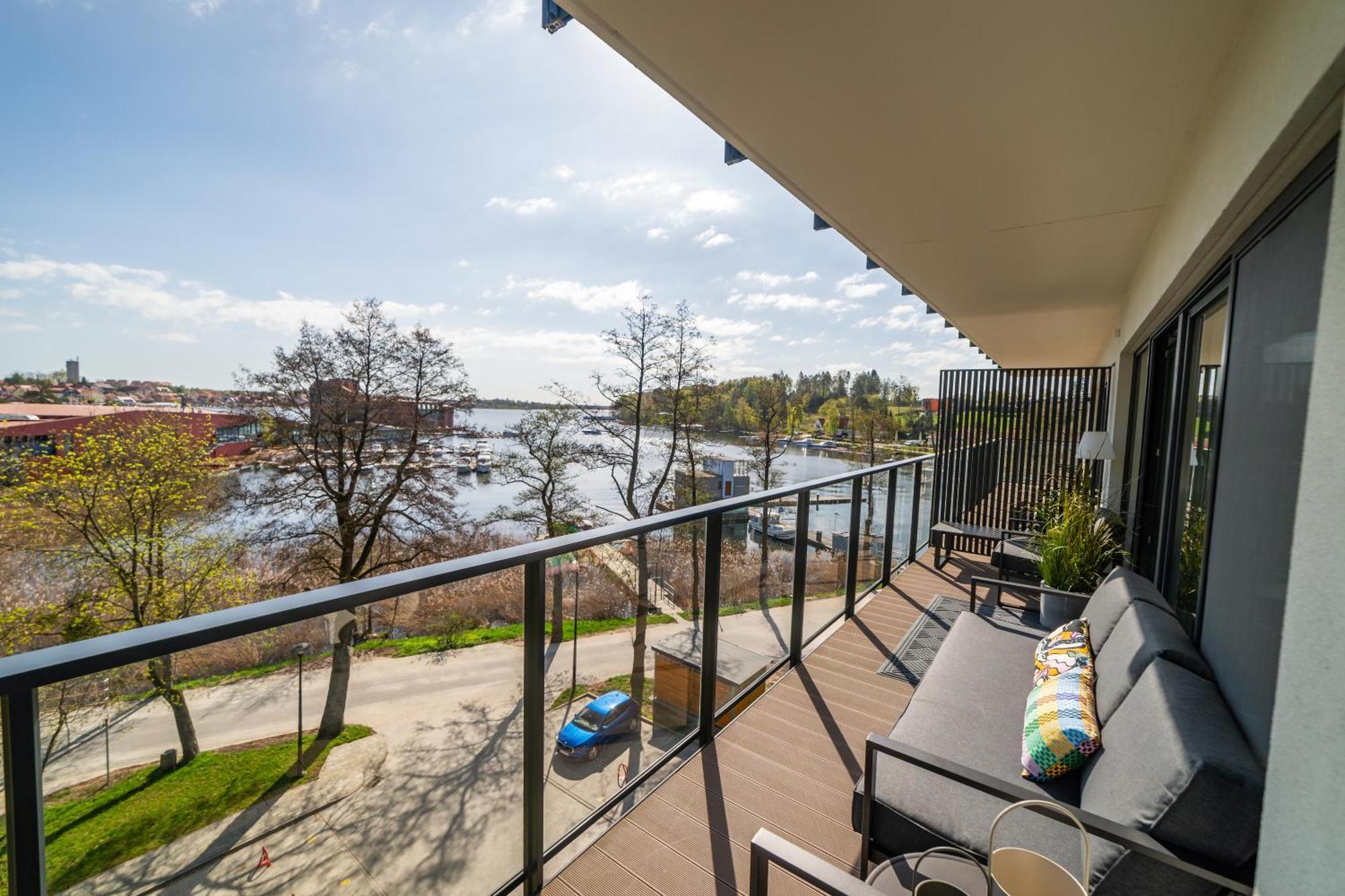 Apartamenty W Zatoce Mikołajki Bagian luar foto